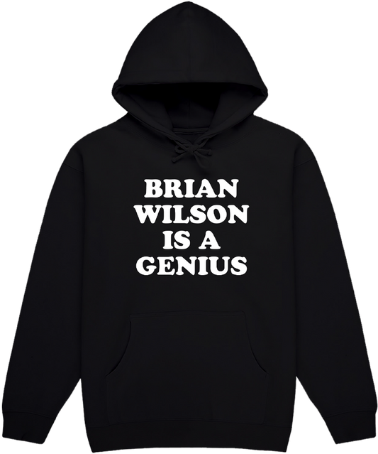 Is A Genius Black Hoodie