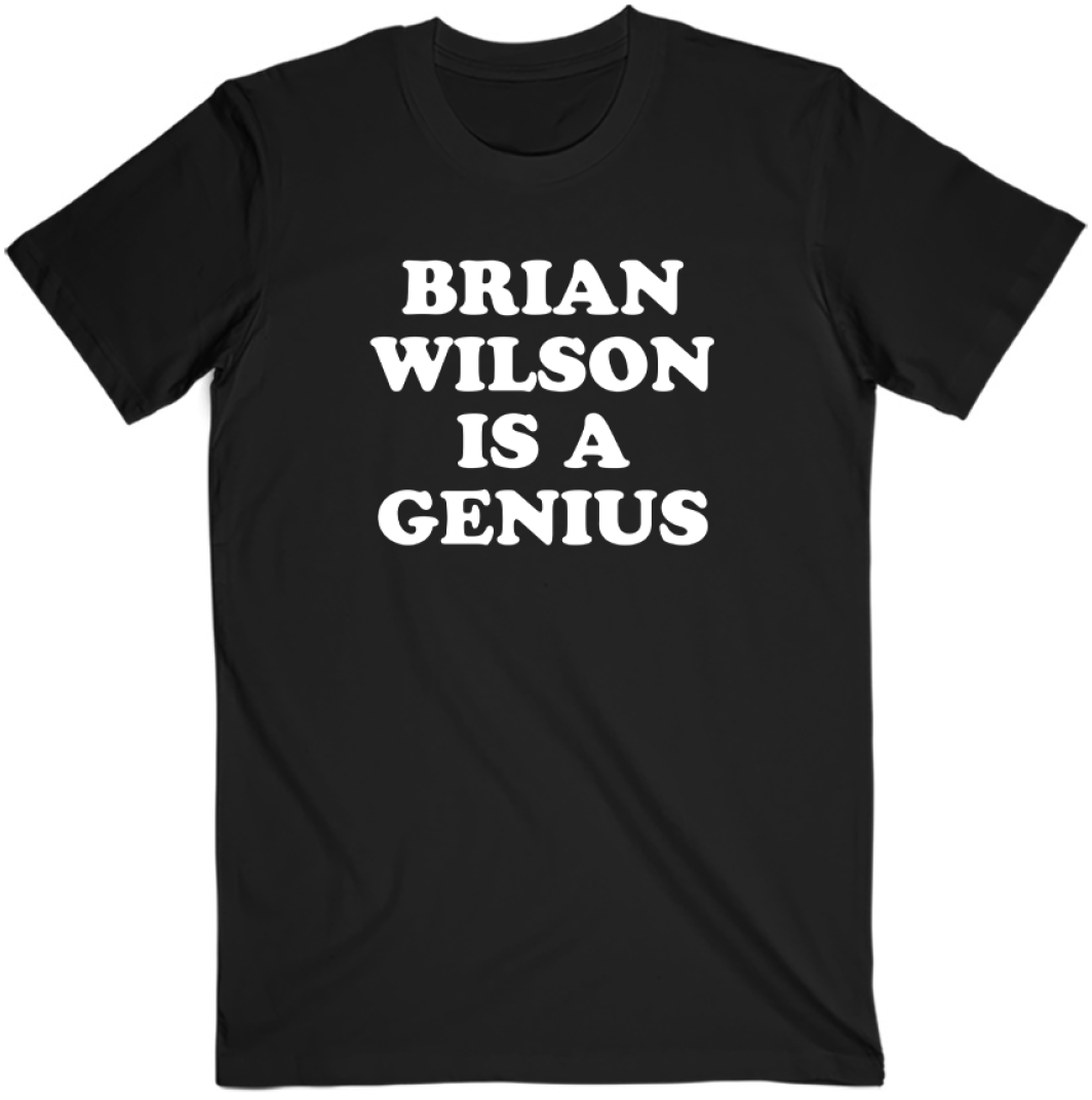 Is a Genius Black Tee