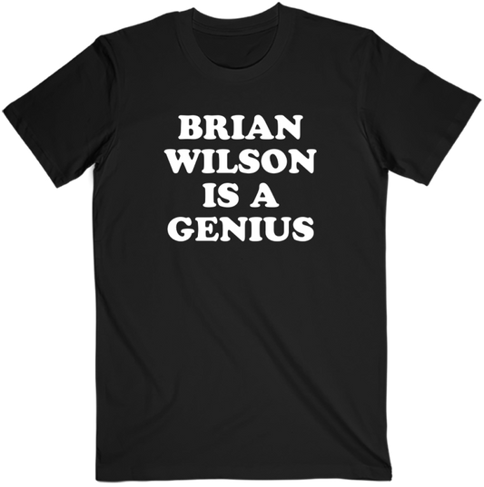 Is a Genius Black Tee