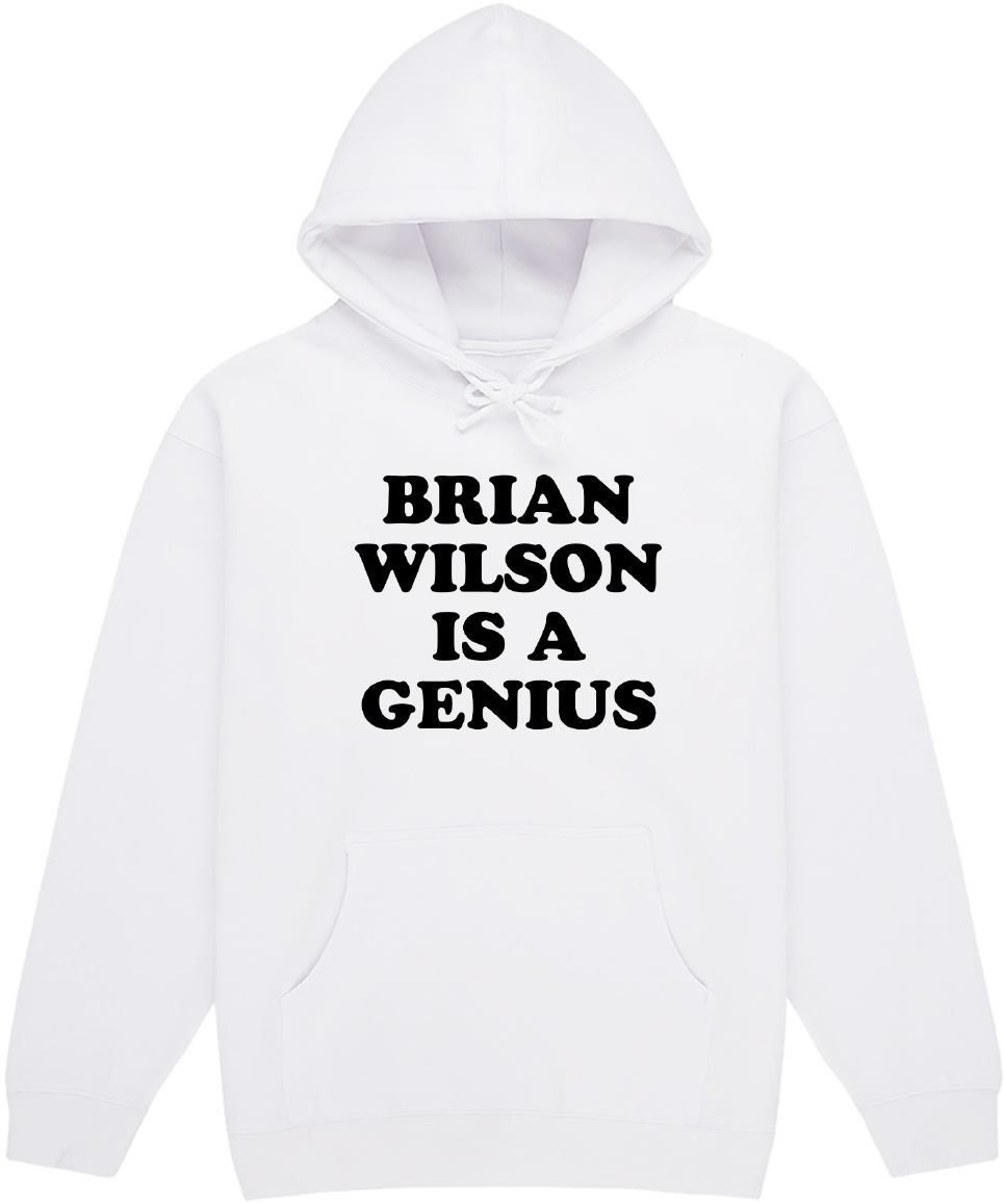 Is A Genius White Hoodie